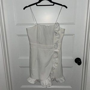 DO+BE White Strapless Romper